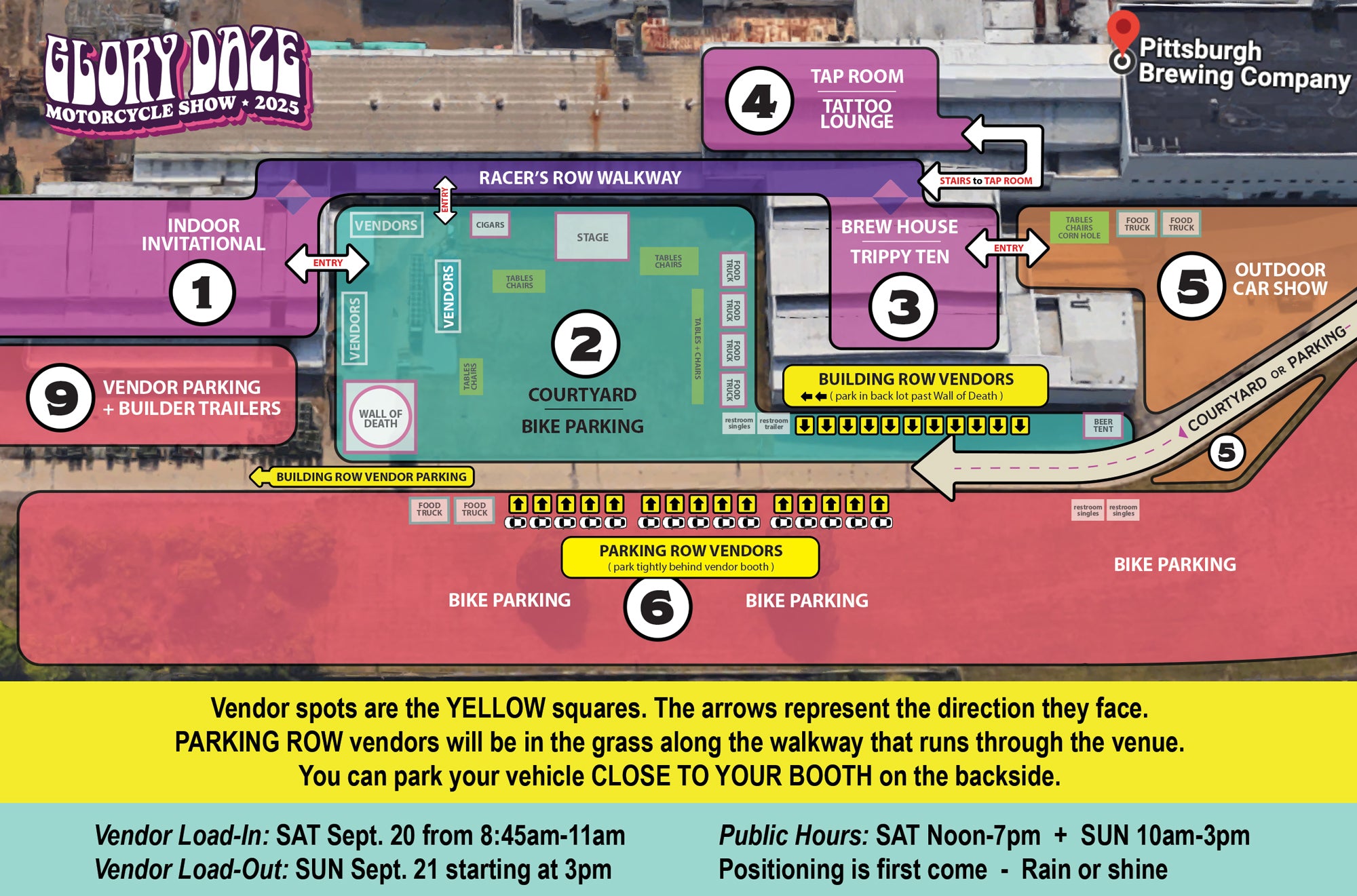 Outdoor Vendor - Parking Row