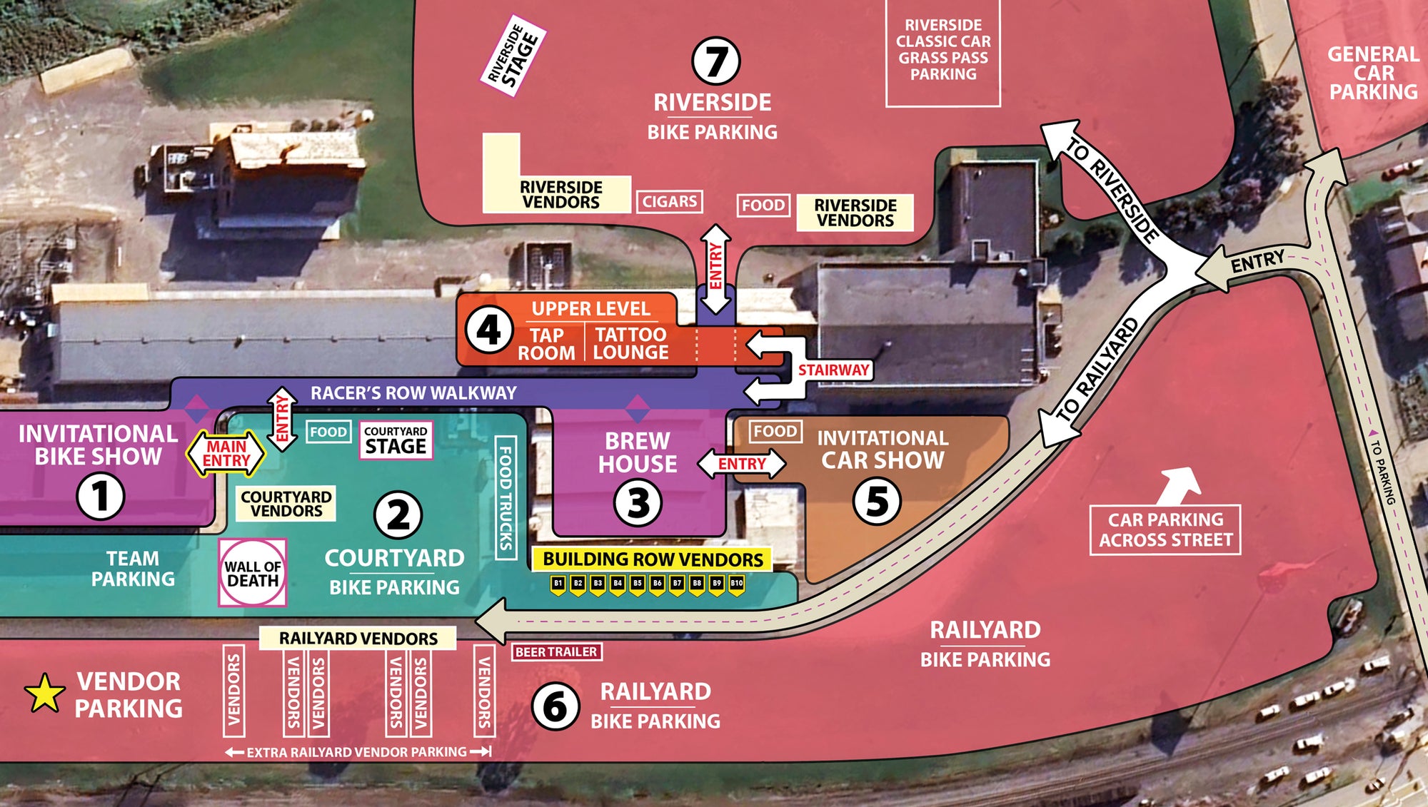 Outdoor Vendor - Building Row
